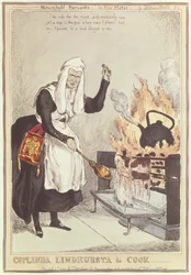 Coplinda Lindhursta die Köchin, Nr. 6 aus der Serie Household Servants, veröffentlicht 1829